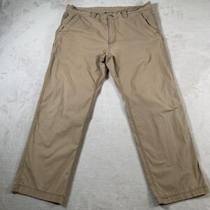 ExOfficio Pants‎ Mens 38x32 (38x29)Khaki Stretch Casual Hiking Outdoor Travel